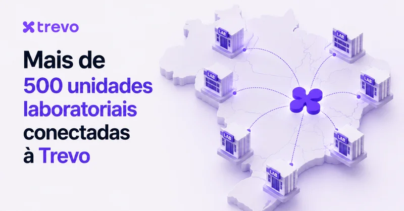 Mais de 500 unidades laboratoriais conectadas à Trevo
