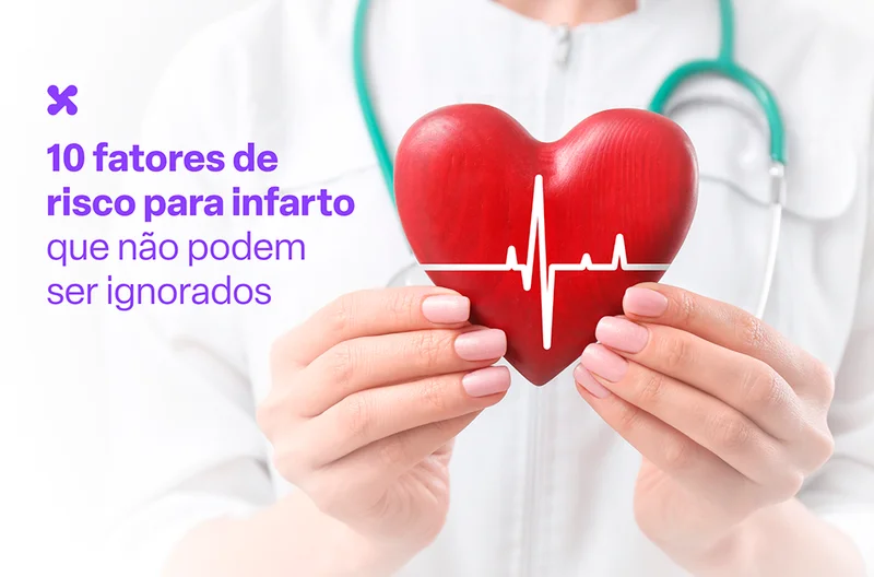 10 fatores de risco para infarto que não podem ser ignorados
