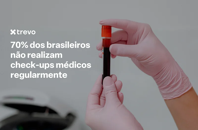 70% dos brasileiros não realizam check-ups médicos regularmente
